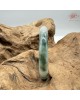 【肌容雪】天然緬甸A貨冰福祿壽翡翠圓條手鐲 編號438(鐲圍53.7mm#17號)