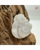 【肌容雪】天然緬甸A貨翡翠白月光彌勒佛吊墜 編號466