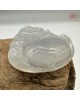 【肌容雪】天然緬甸A貨翡翠白月光彌勒佛吊墜 編號466