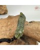 【肌容雪】天然緬甸A貨藍水灑金翡翠老虎造型吊飾 編號467