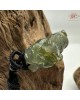 【肌容雪】天然緬甸A貨藍水灑金翡翠老虎造型吊飾 編號467