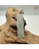 【肌容雪】天然緬甸A貨春彩翡翠觀音造型吊墜 編號468