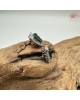 【肌容雪】天然緬甸A貨冰蠟綠翡翠開枝散葉造型耳針 編號483