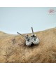 【肌容雪】天然緬甸A貨冰蠟綠翡翠葫蘆造型耳針 編號485