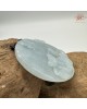 【肌容雪】天然緬甸A貨翡翠雕荷花造型吊墜繩 編號490