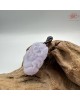 【肌容雪】天然緬甸A貨紫翡翠龍雕造型吊飾 編號491