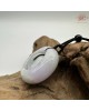 【肌容雪】天然緬甸A貨翡翠春彩子母扣吊飾 編號494