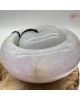 【肌容雪】天然緬甸A貨翡翠春彩子母扣吊飾 編號494