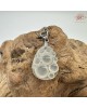 【肌容雪】天然緬甸A貨高冰翡翠龍珠雕刻吊墜繩 編號502