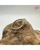 【肌容雪】天然緬甸A貨冰翡翠蛋面可調節戒指 編號503(戒圍17.7mm#12號)