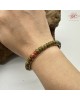 【肌容雪】天然緬甸A貨多彩翡翠手環 編號513