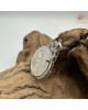 【肌容雪】天然緬甸A貨白冰翡翠平安扣吊墜 編號514