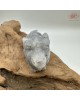 【肌容雪】天然緬甸A貨烏雞翡翠狼型擺件 編號521