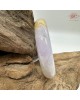 【肌容雪】天然緬甸A貨紫底黃翡翠正圈手鐲 編號523(鐲圍59.5mm#19號)