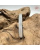 【肌容雪】天然緬甸A貨冰飄花翡翠圓條手鐲 編號524(鐲圍55.5mm#17.5號)