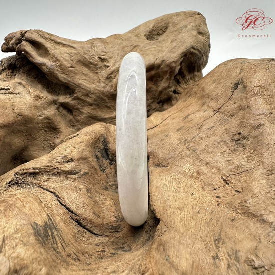 【肌容雪】天然緬甸A貨多彩翡翠圓條手鐲 編號526(鐲圍55.9mm#17.5號)