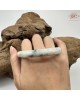 【肌容雪】天然緬甸A貨多彩翡翠圓條手鐲 編號526(鐲圍55.9mm#17.5號)