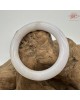 【肌容雪】天然緬甸A貨冰紫灑金翡翠圓條手鐲 編號527(鐲圍54.7mm#17號)