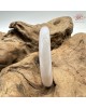 【肌容雪】天然緬甸A貨冰紫灑金翡翠圓條手鐲 編號527(鐲圍54.7mm#17號)
