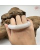 【肌容雪】天然緬甸A貨冰紫灑金翡翠圓條手鐲 編號527(鐲圍54.7mm#17號)