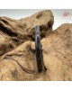 【肌容雪】天然緬甸A貨冰烏雞翡翠美人條手鐲 編號528(鐲圍57.7mm#18號)