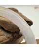 【肌容雪】天然緬甸A貨紫底桂花糕翡翠正圈手鐲 編號534(鐲圍57.4mm#18號)