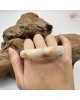 【肌容雪】天然緬甸A貨紫底桂花糕翡翠正圈手鐲 編號534(鐲圍57.4mm#18號)