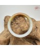 【肌容雪】天然緬甸A貨紅翡翠正圈手鐲 編號535(鐲寬54.8mm#17號)