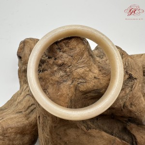 【肌容雪】天然緬甸A貨冰粉紫翡翠正圈手鐲 編號544(鐲圍58.8mm#18.5號)