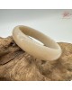 【肌容雪】天然緬甸A貨冰粉紫翡翠正圈手鐲 編號544(鐲圍58.8mm#18.5號)