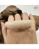 【肌容雪】天然緬甸A貨冰粉紫翡翠正圈手鐲 編號544(鐲圍58.8mm#18.5號)