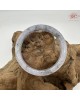【肌容雪】天然緬甸A貨冰紫烏雞翡翠正圈手鐲 編號551(鐲圍58.3mm#18.5號)