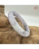 【肌容雪】天然緬甸A貨冰紫烏雞翡翠正圈手鐲 編號551(鐲圍58.3mm#18.5號)