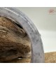 【肌容雪】天然緬甸A貨冰紫烏雞翡翠正圈手鐲 編號551(鐲圍58.3mm#18.5號)