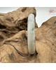 【肌容雪】天然緬甸A貨紫飄花翡翠圓條手鐲 編號555(鐲圍56.2mm#17.5號)