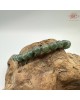 【肌容雪】天然緬甸A貨綠翡翠單圈手串 編號577