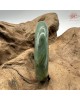 【肌容雪】天然緬甸A貨綠花翡翠正圈手鐲 編號586(鐲圍57.6mm#18號)