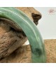 【肌容雪】天然緬甸A貨綠花翡翠正圈手鐲 編號586(鐲圍57.6mm#18號)