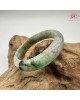 【肌容雪】天然緬甸A貨皇家綠烏雞翡翠正圈手鐲 編號593(鐲圍55.4mm#17.5號)