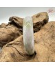 【肌容雪】天然緬甸A貨皇家綠飄花翡翠正圈手鐲 編號595(鐲圍61.2mm#19.5號)