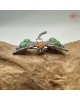 【肌容雪】天然緬甸A貨綠黃翡翠蜻蜓造型胸針 編號600