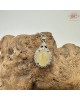 【肌容雪】天然緬甸A貨黃翡翠蛋面925項鏈 編號602