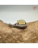 【肌容雪】天然緬甸A貨黃翡翠蛋面925項鏈 編號602