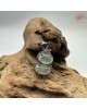 【肌容雪】天然緬甸A貨白冰翡翠葫蘆造型吊墜 編號603