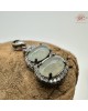 【肌容雪】天然緬甸A貨白冰翡翠葫蘆造型吊墜 編號603