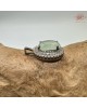 【肌容雪】天然緬甸A貨冰綠翡翠蛋面鑲鑽吊墜 編號604