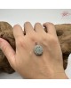 【肌容雪】天然緬甸A貨冰綠翡翠蛋面鑲鑽吊墜 編號604