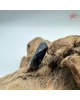 【肌容雪】天然緬甸A貨墨翡翠戒圈  編號617(戒圍18.2mm#14號)