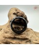 【肌容雪】天然緬甸A貨墨翡翠戒圈 編號618(戒圍18.1mm#14號)