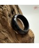 【肌容雪】天然緬甸A貨墨翡翠戒圈 編號618(戒圍18.1mm#14號)